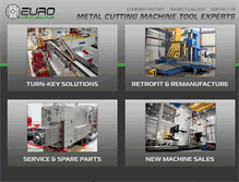Tablet Screenshot of euromachinery.net
